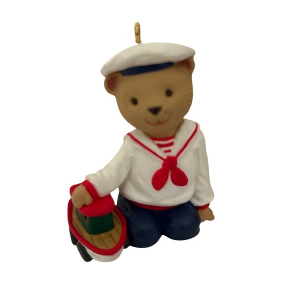 Vtg Hallmark 1993 The Bearingers Collection Ornament Set of 3 (Out Of 4) - Picture 3 of 15